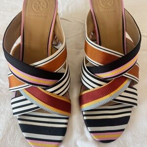 Tory Burch - Striped Block Heels (8)